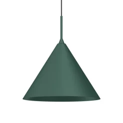 Lampa wisząca CAPITAL Zielona Metalowa 1xGX53 32cm