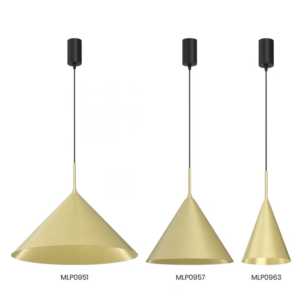 Lampa wisząca CAPITAL Złota Metalowa 1xGX53 46cm
