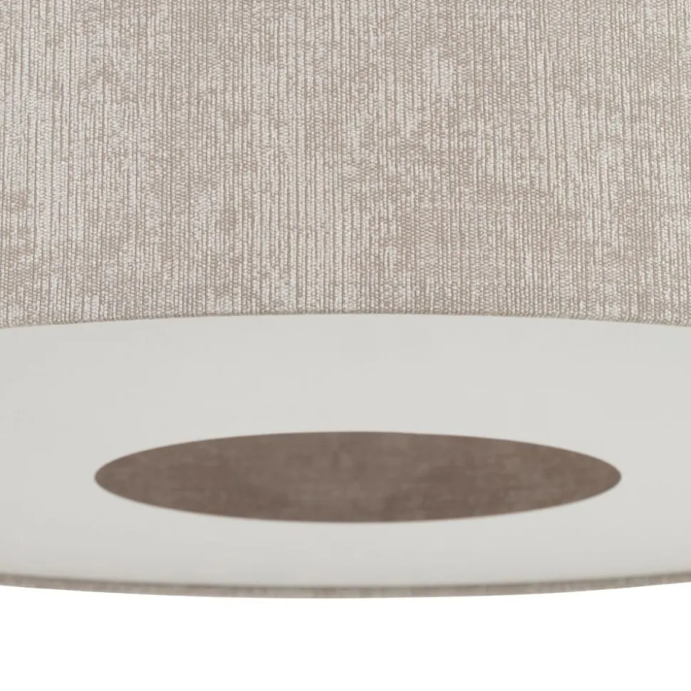 Lampa wisząca CEDRO L beżowa 1xE27