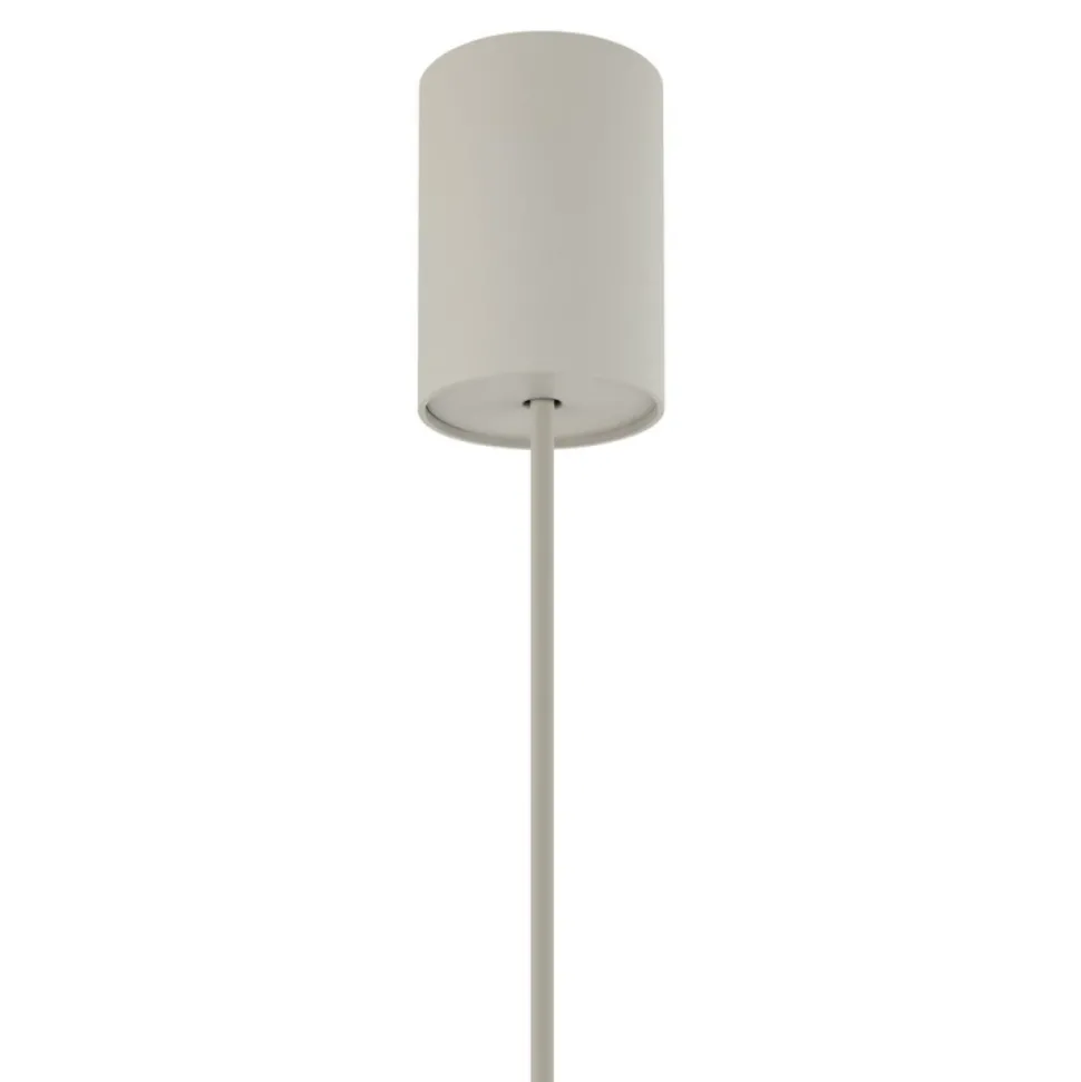 Lampa wisząca CEDRO S beżowa 1xE27