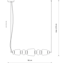 Lampa wisząca CERAMIC LED 26W 3000K