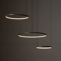 Lampa wisząca CIRCOLO LED oliwkowa 45W 3000K