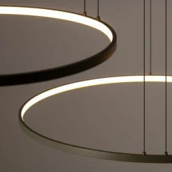 Lampa wisząca CIRCOLO LED oliwkowa 45W 3000K