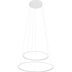 Lampa wisząca CIRCOLO POWER LED biała 67W 3000K