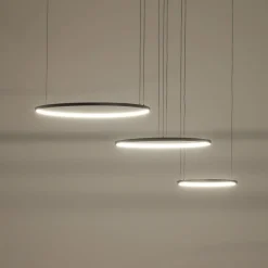Lampa wisząca CIRCOLO POWER LED czarna 85W 3000K