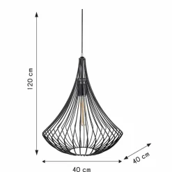 Lampa wisząca Clessidra Nera