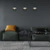 Lampa wisząca CLIFF BLACK 3xE27