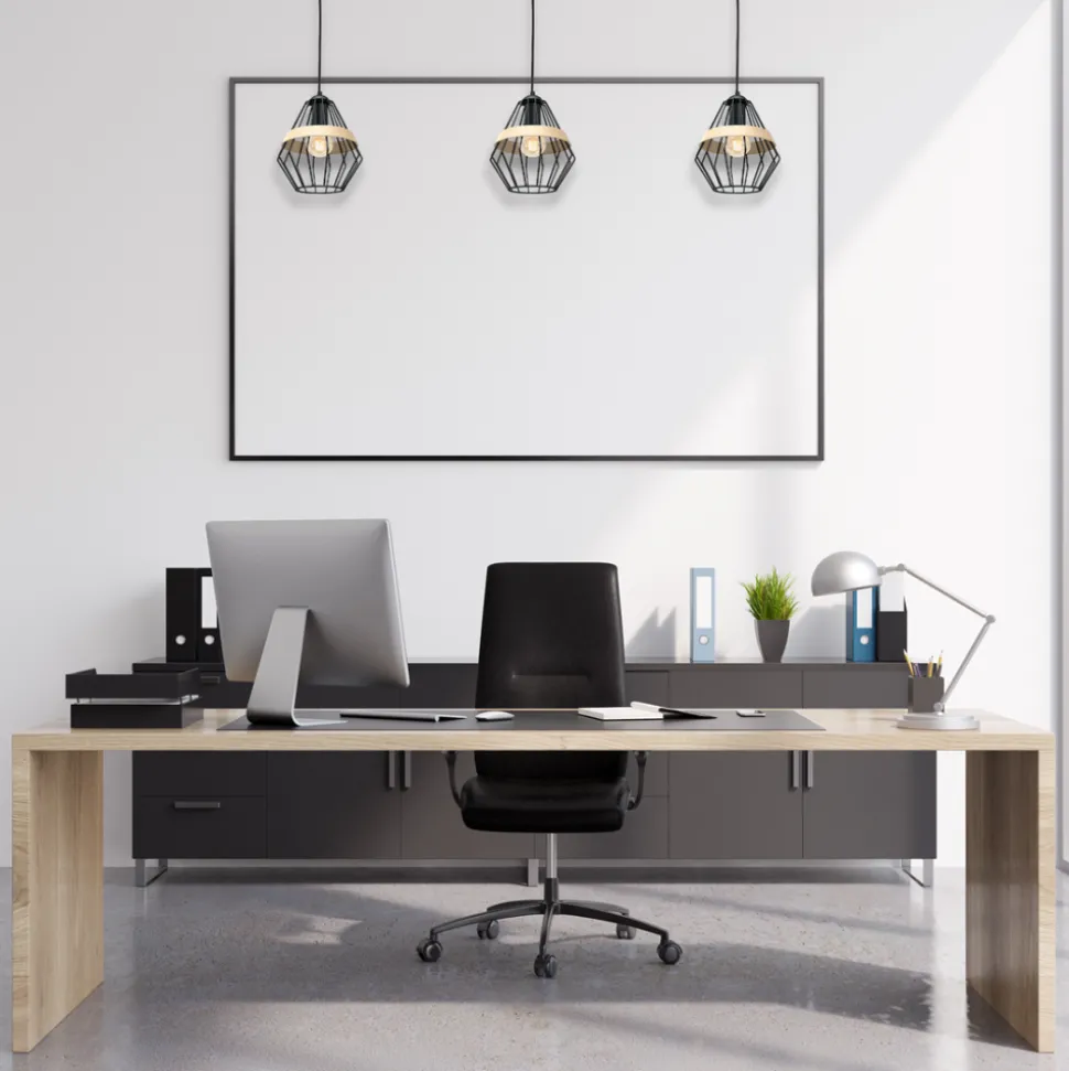 Lampa wisząca CLIFF BLACK 1xE27