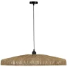 Lampa wisząca 58cm beżowa Bellamy