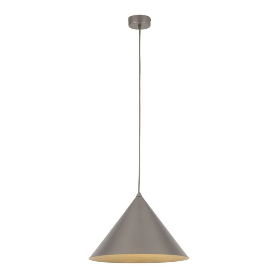 Lampa wisząca CONO L NEW brązowa 1xE27