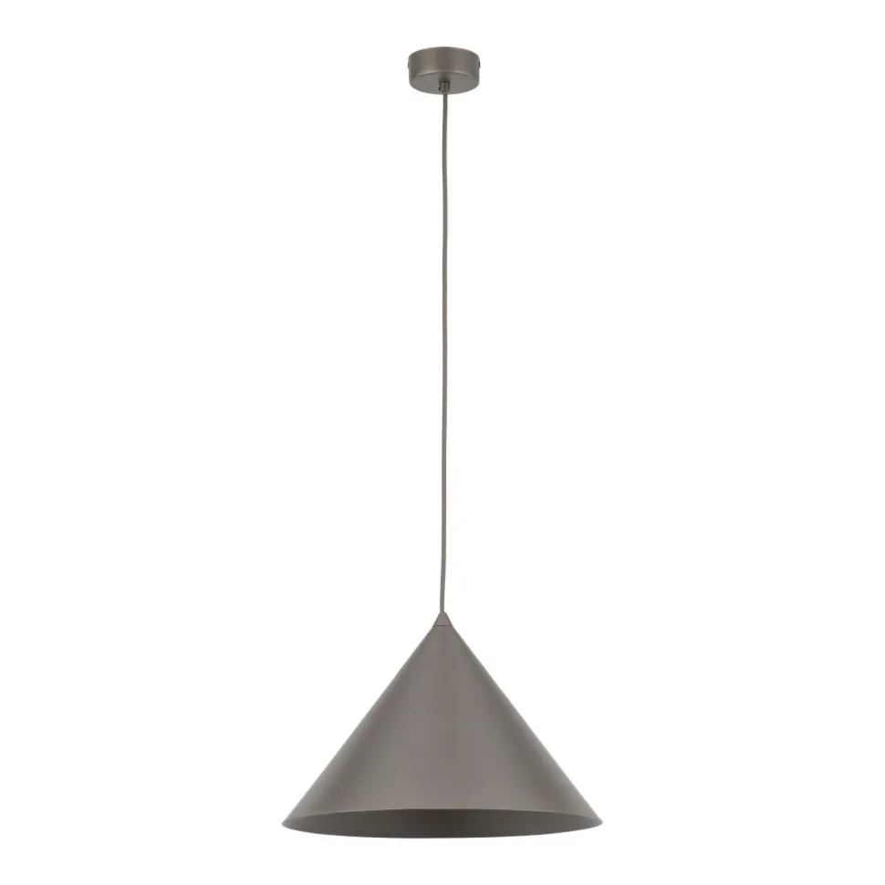 Lampa wisząca CONO L NEW brązowa 1xE27