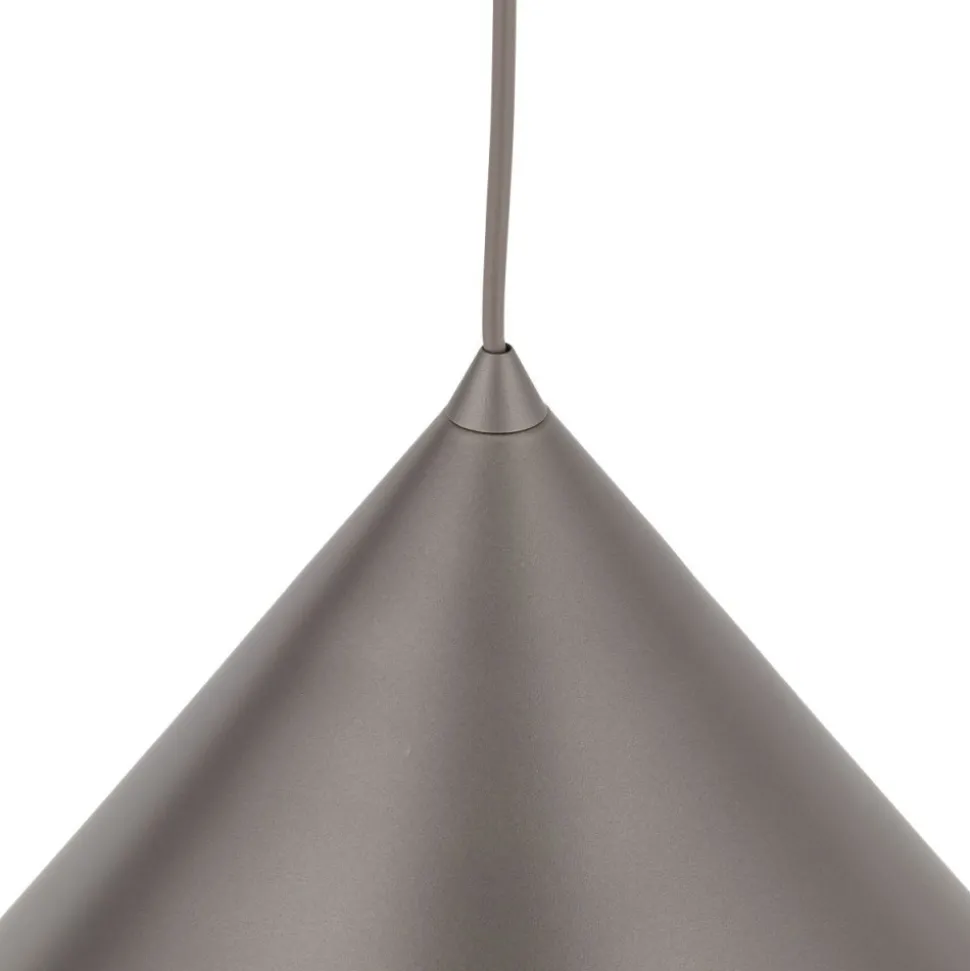Lampa wisząca CONO L NEW brązowa 1xE27