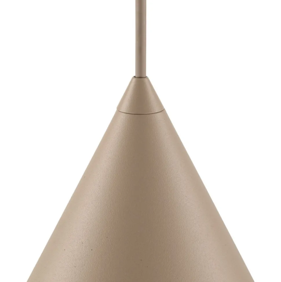 Lampa wisząca CONO L sabia beżowa 1xE27