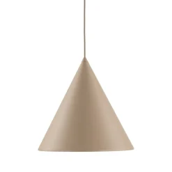 Lampa wisząca CONO L sabia beżowa 1xE27