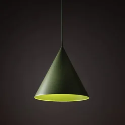 Lampa wisząca CONO L zielona 1xE27