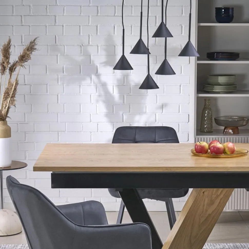 Lampa wisząca CONO MINI czarna 6xGU10