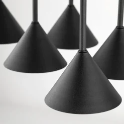 Lampa wisząca CONO MINI czarna 6xGU10