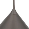 Lampa wisząca CONO S NEW brązowa 1xE27
