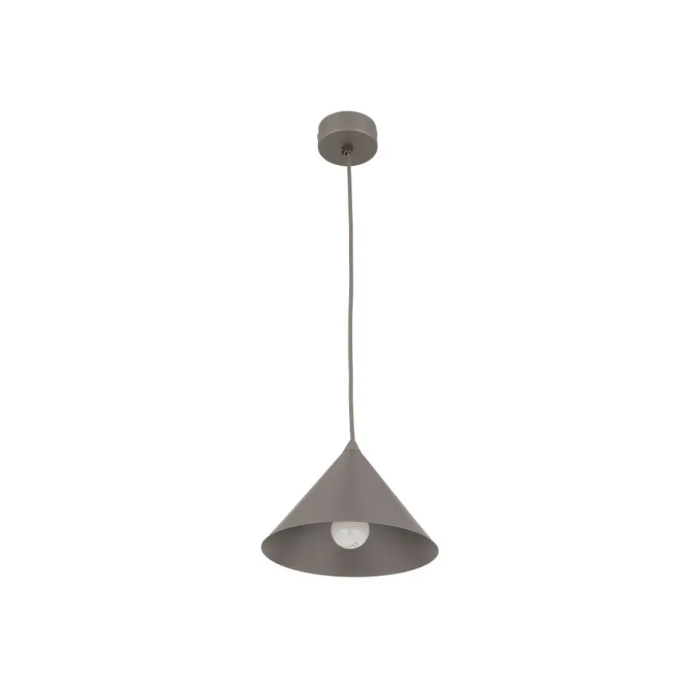 Lampa wisząca CONO S NEW brązowa 1xE27