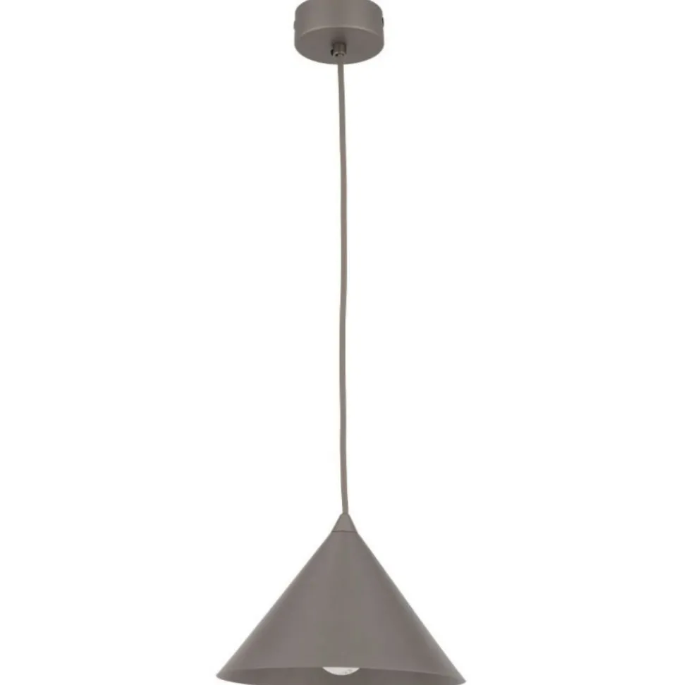 Lampa wisząca CONO S NEW brązowa 1xE27