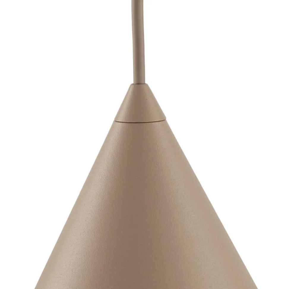 Lampa wisząca CONO sabia beżowa 1xE27