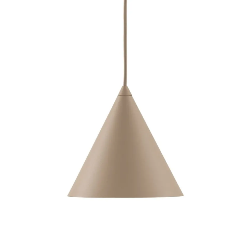 Lampa wisząca CONO sabia beżowa 1xE27