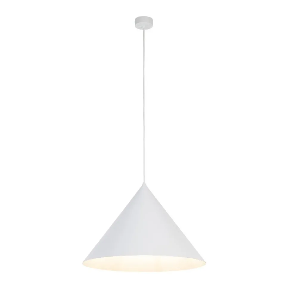 Lampa wisząca CONO XL biała 1xE27