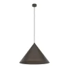 Lampa wisząca CONO XL brązowa 1xE27
