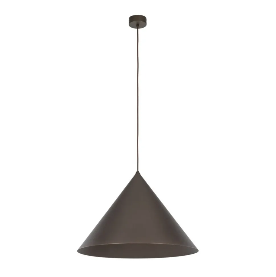 Lampa wisząca CONO XL brązowa 1xE27