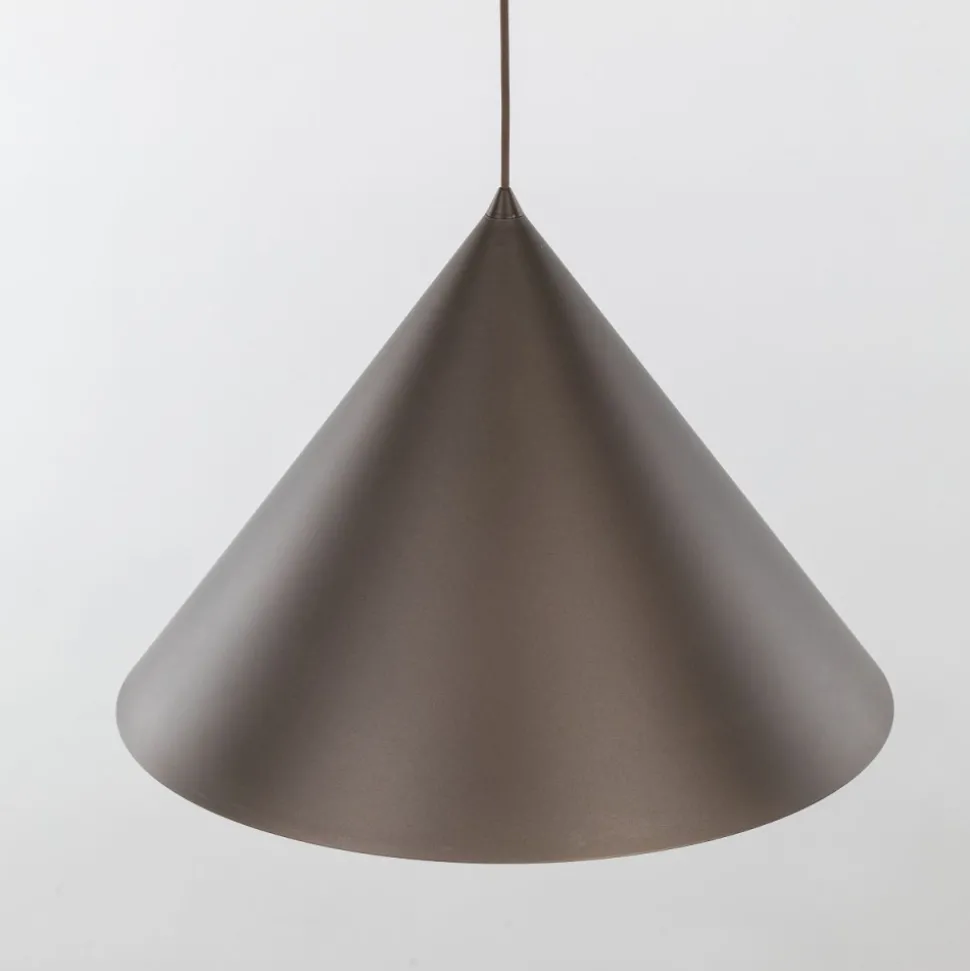 Lampa wisząca CONO XL brązowa 1xE27
