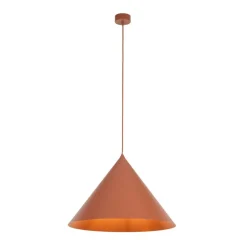 Lampa wisząca CONO XL ceglasta 1xE27