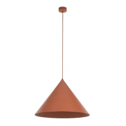 Lampa wisząca CONO XL ceglasta 1xE27