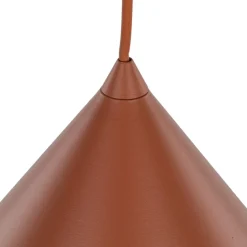 Lampa wisząca CONO XL ceglasta 1xE27