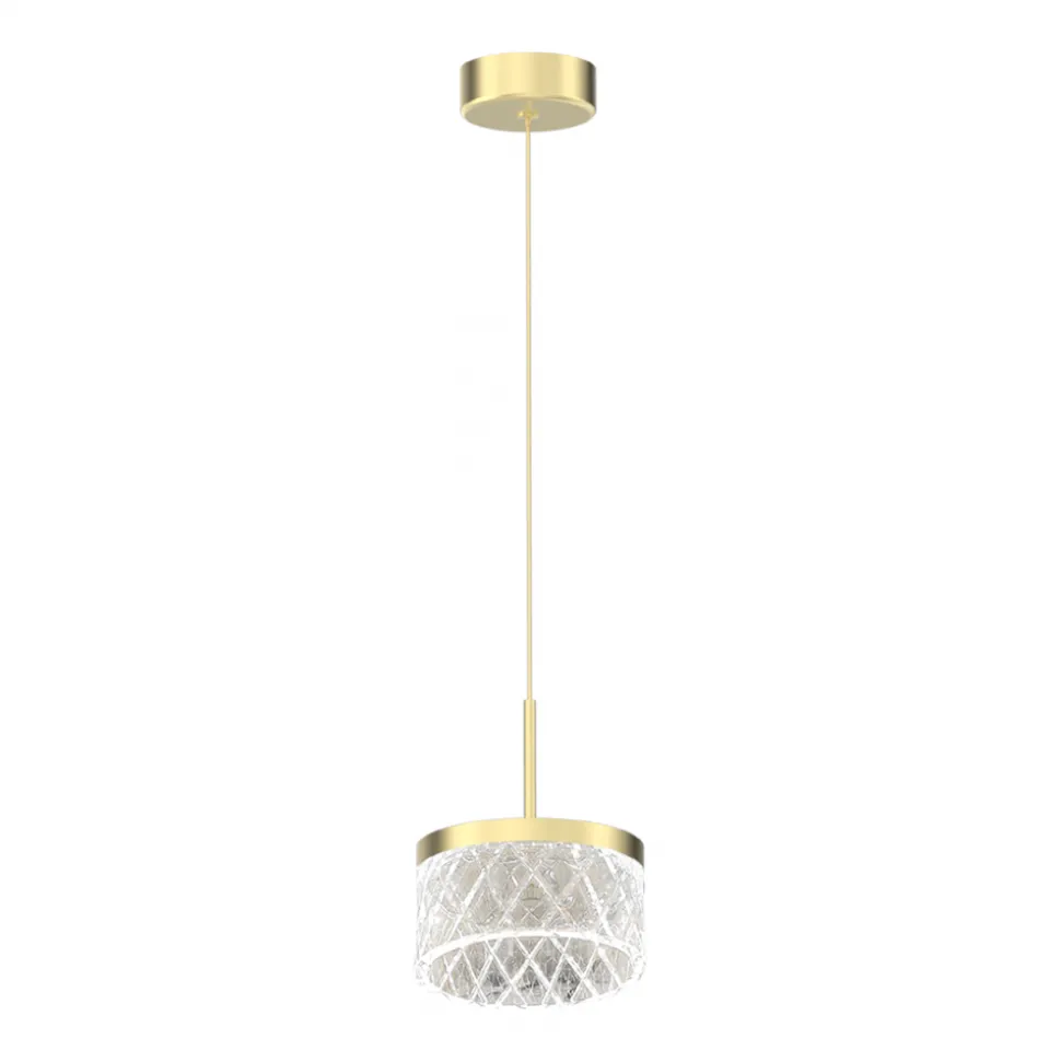 Lampa wisząca ELEGANCE Złota 9W LED 4000K 15cm