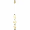 Lampa wisząca ELVA mosiądz 1xLED 22W 3000K