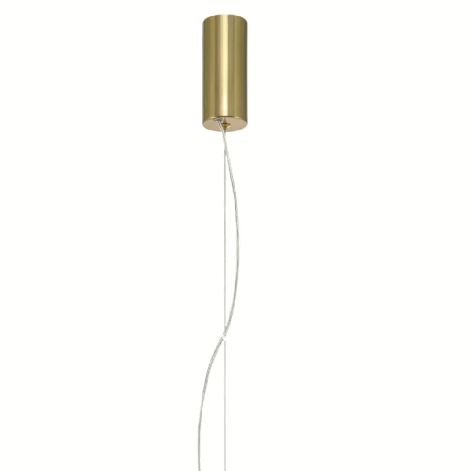Lampa wisząca ELVA mosiądz 1xLED 30W 3000K