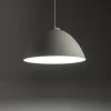 Lampa Wisząca FARO Beżowy Metalowy Klosz 1xE27 50cm