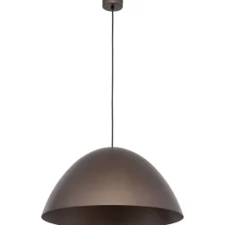 Lampa wisząca FARO brązowa 1xE27 50 cm