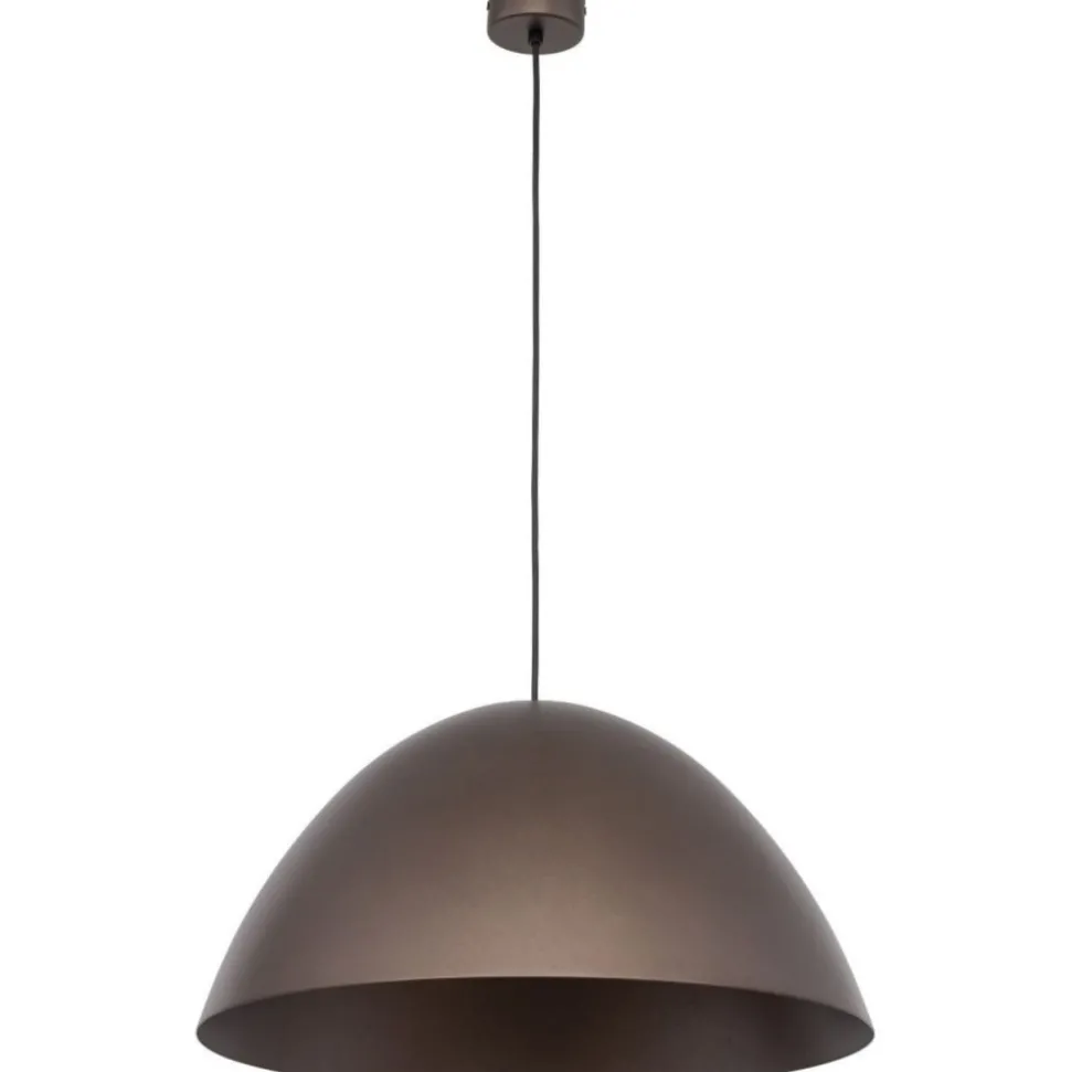 Lampa wisząca FARO brązowa 1xE27 50 cm