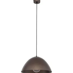 Lampa wisząca FARO brązowa 1xE27 34 cm