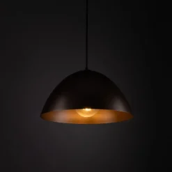 Lampa wisząca FARO brązowa 1xE27 34 cm
