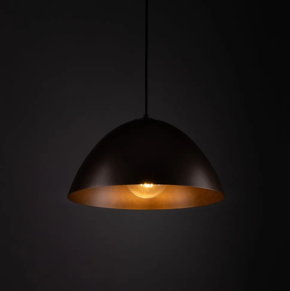 Lampa wisząca FARO brązowa 1xE27 34 cm