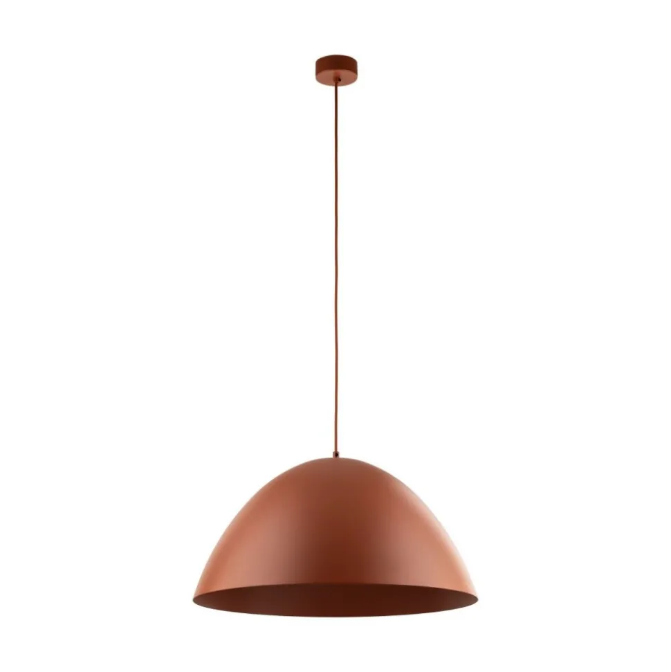 Lampa wisząca FARO ceglasta 1xE27 50 cm