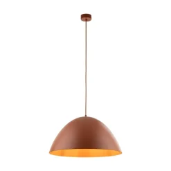 Lampa wisząca FARO ceglasta 1xE27 50 cm