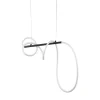 Lampa wisząca FLEXI czarna 1xLED 36W 4000K