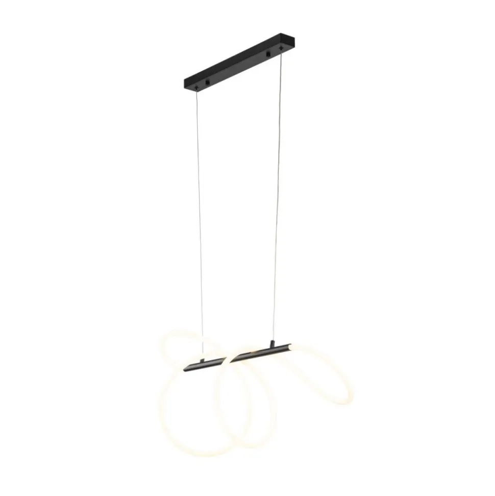 Lampa wisząca FLEXI czarna 1xLED 36W 4000K