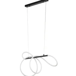 Lampa wisząca FLEXI czarna 1xLED 36W 4000K