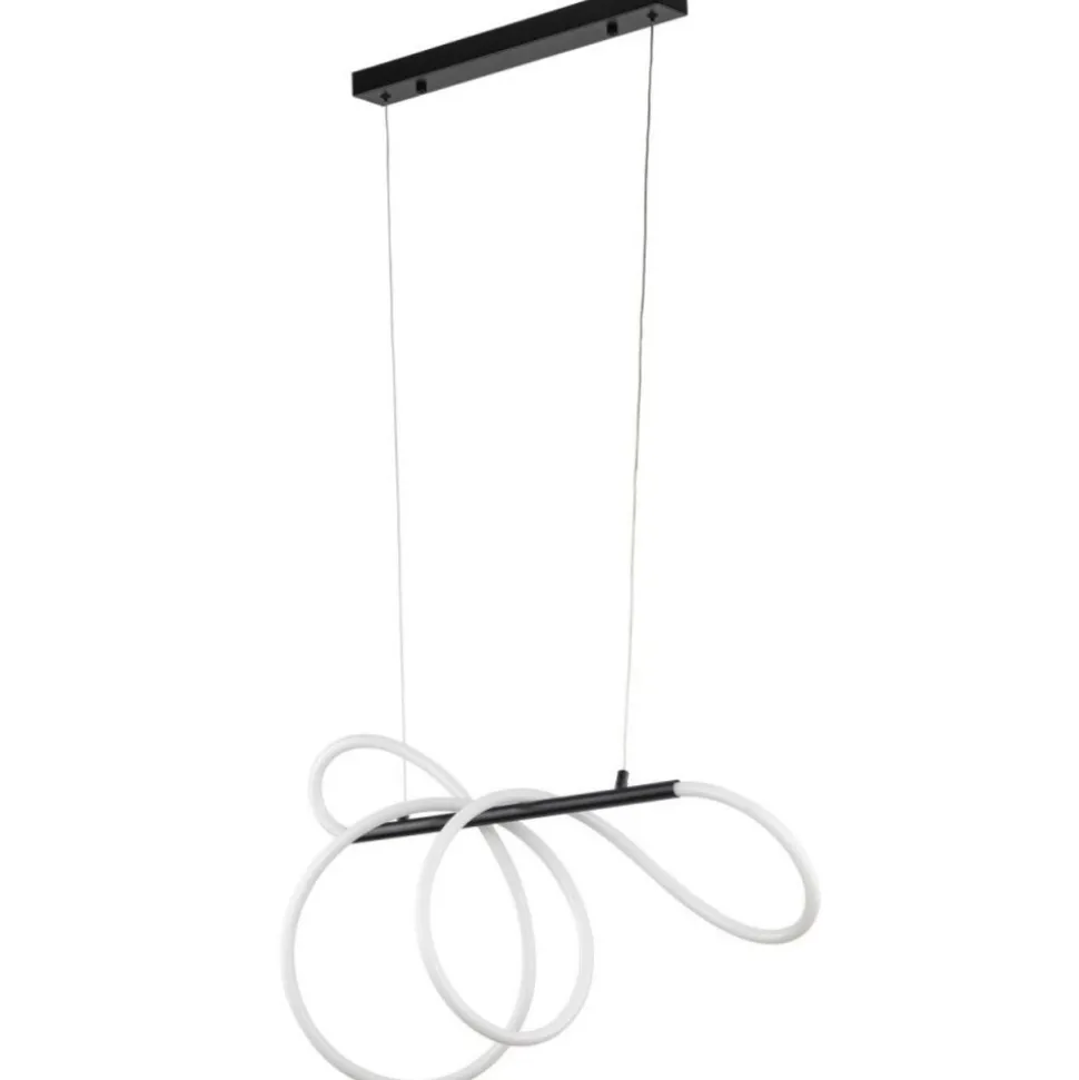 Lampa wisząca FLEXI czarna 1xLED 36W 4000K
