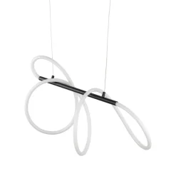 Lampa wisząca FLEXI czarna 1xLED 36W 4000K