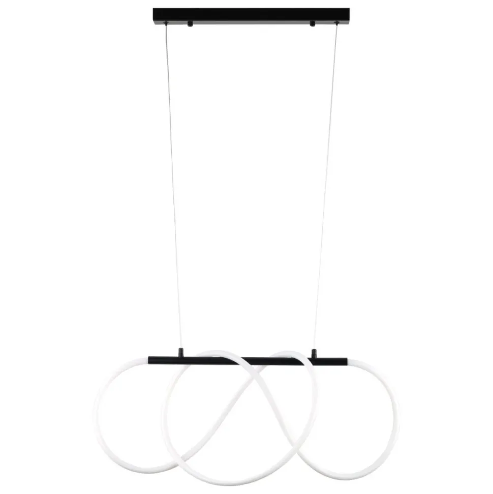 Lampa wisząca FLEXI czarna 1xLED 36W 4000K